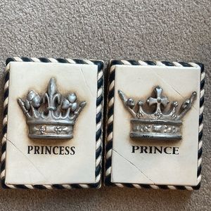 Sid Dickens RETIRED Prince and Princess tiles.